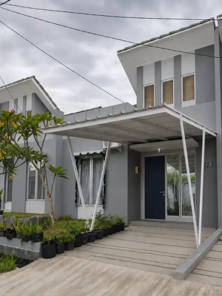 DISEWAKAN RUMAH SIAP HUNI DEKAT BSD HANYA 5 MENIT DARI STASIUN KRL