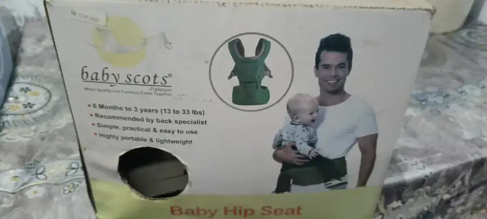 BABY SCOTS HIPSEAT | GENDONGAN PLUS DUDUKAN BAYI