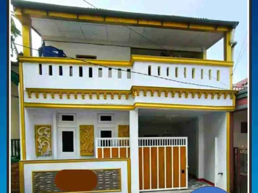 DIJUAL CEPAT RUMAH SIAP HUNI 2 LANTAI MURAH MERIAH
