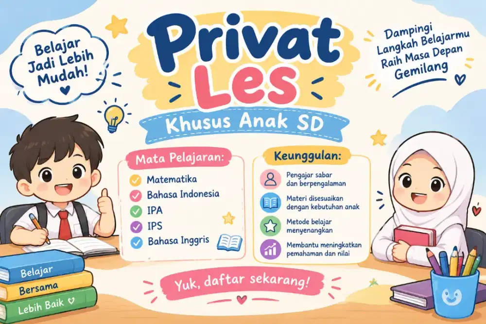 Mencari pekerjaan les privat