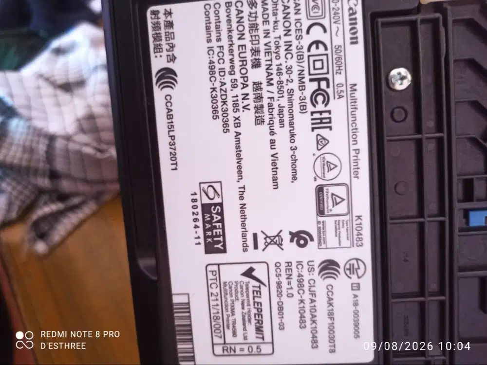 Printer Canon K10483 Multifungtion