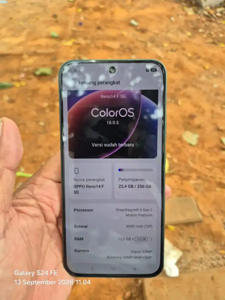 oppo Reno 14F 12/256 gb