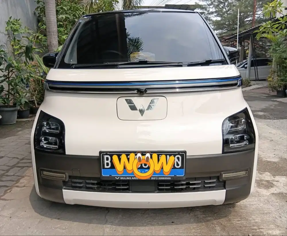Wuling Air Ev Long Range 300 Kilometer 2022 Putih Record Wuling Pluit