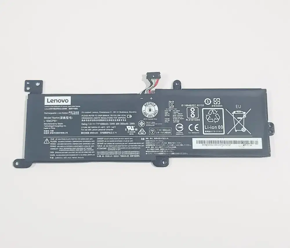 Baterai Laptop Lenovo Ideapad 320 330 14AST 14IKB 14ISK 14IGM L16M2PB1