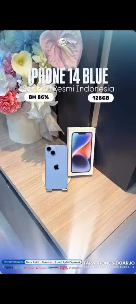 ip 14 Basic 128GB Second Resmi