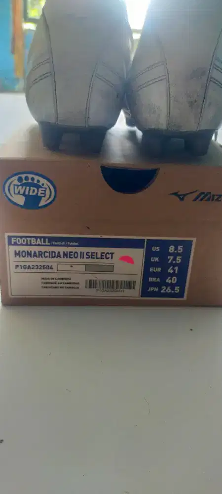 SEPATU BOLA - MIZUNO MONARCIDA NEO II SELECT FG ORIGINAL