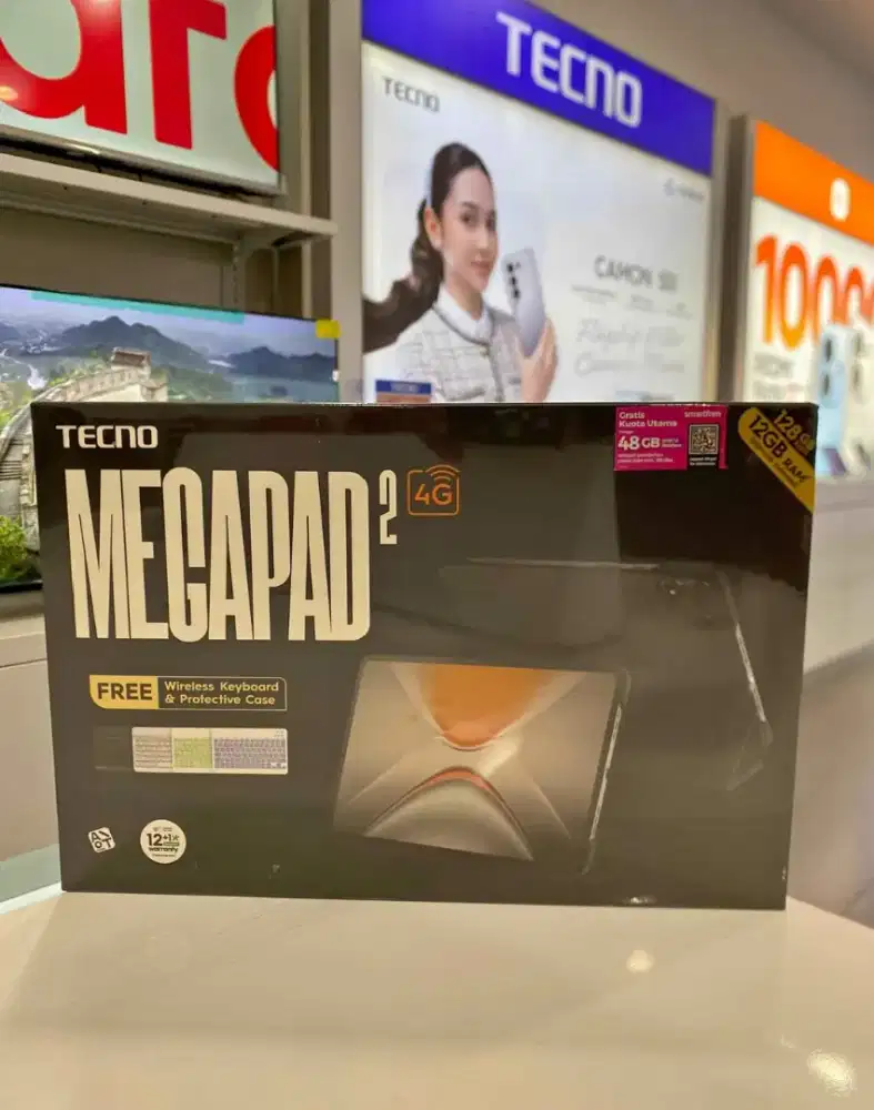 Tecno Megapad 2 8/256 Resmi Indonesia