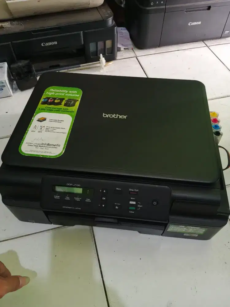 PRINTER BROTHER DCP J100 SCAN. COPY INFUS