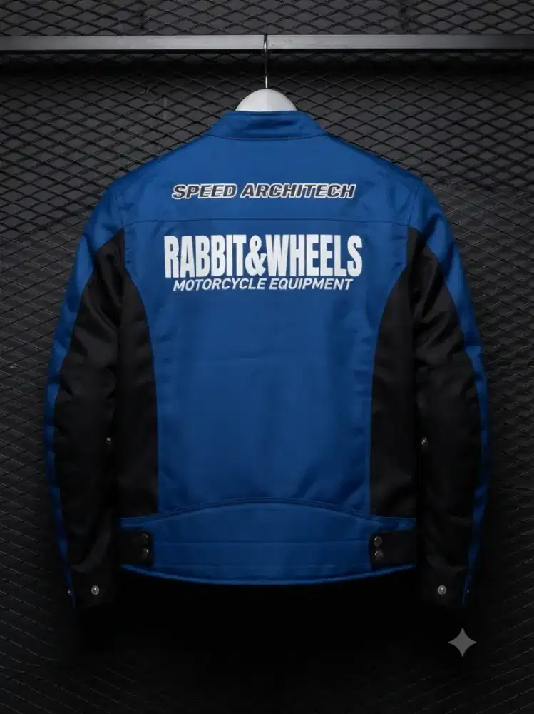 Jaket motor turing RnW Rabbit & wheels