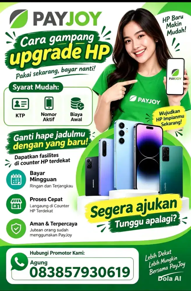 Sewa hp PayJoy surabaya