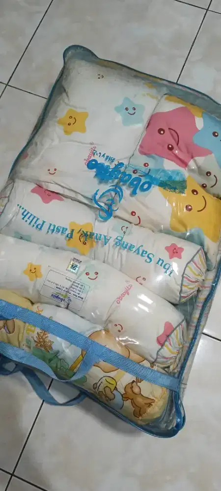 KASUR BABY SET 2 BANTAL 2 GULING FREE TAS
