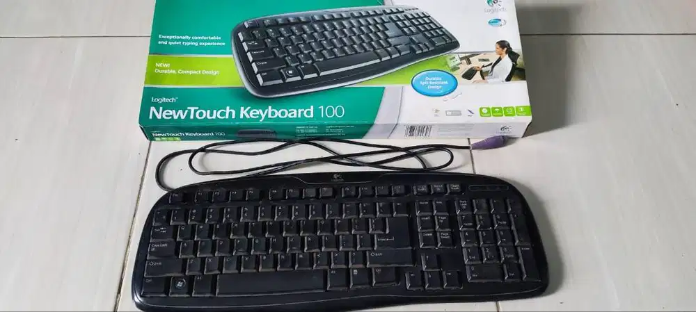 Keyboard Mouse Logitech 100 PS/2 Combo
