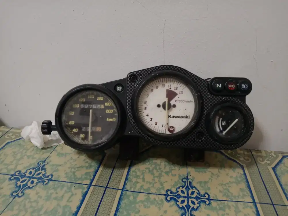 spidometer ninja rr old original copotan