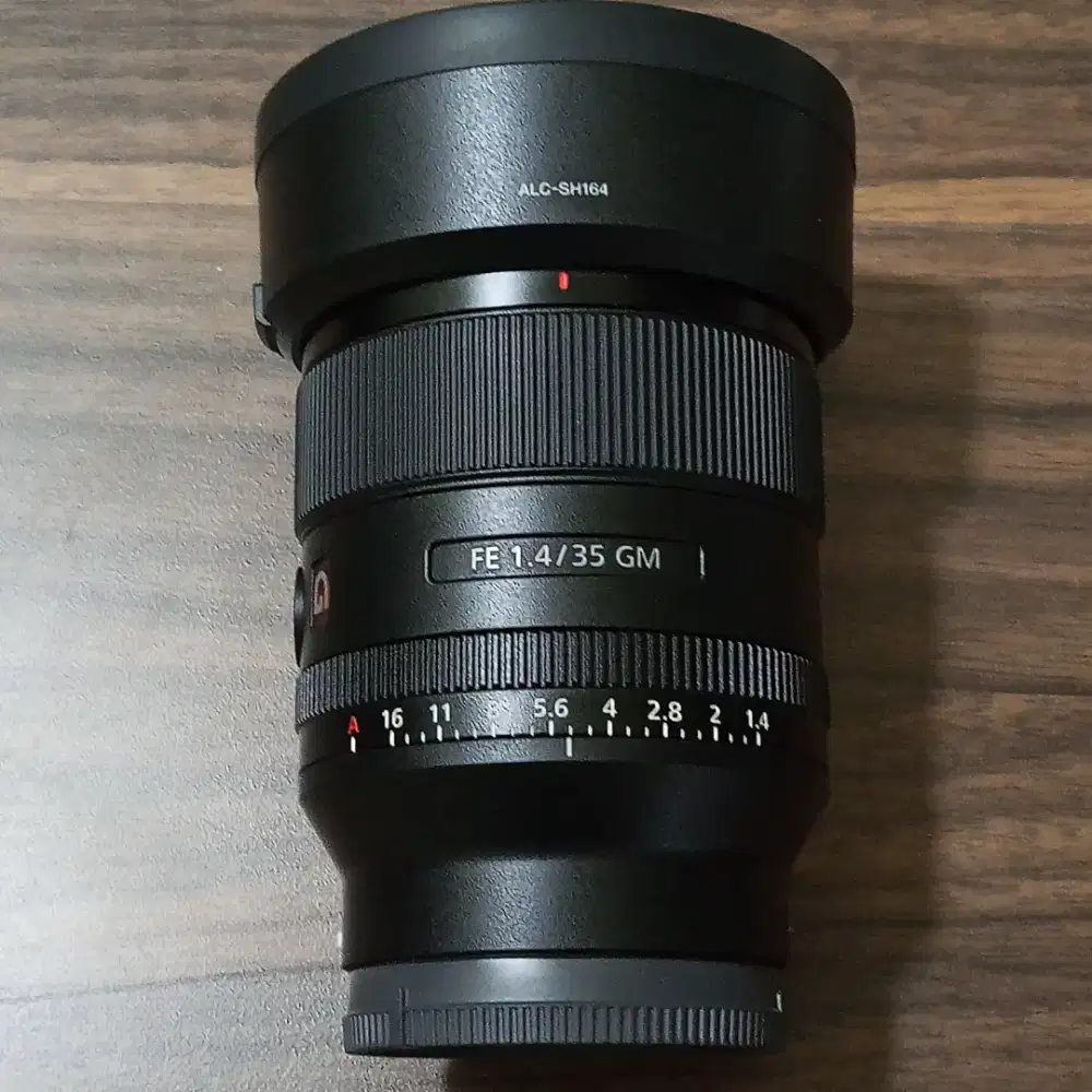 LENSA SONY FE 35MM F1.4 GM FULLSET BOX