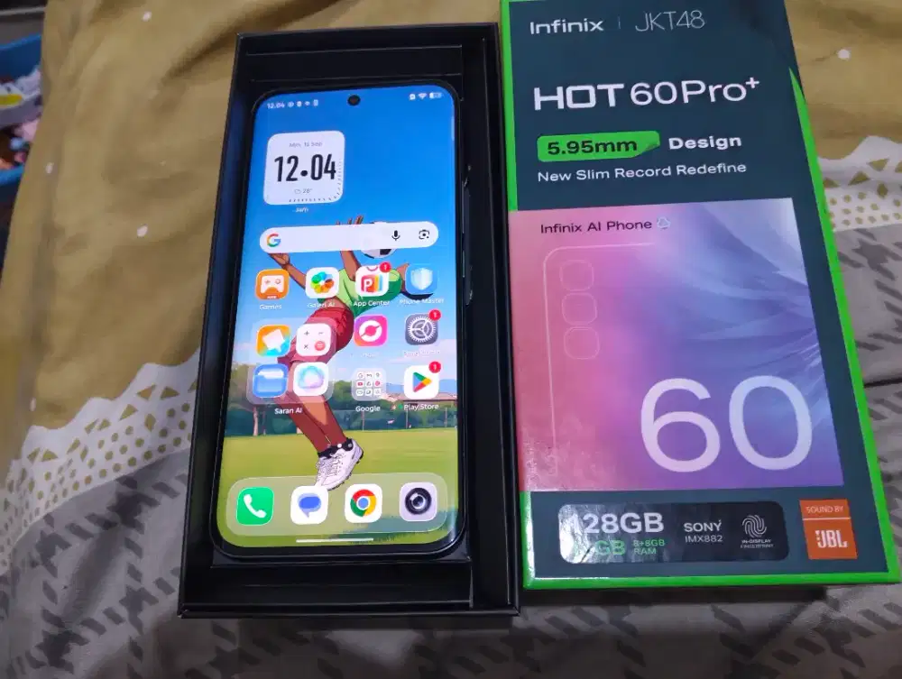 Infinix hot 60 pro plus 8/128 fullset