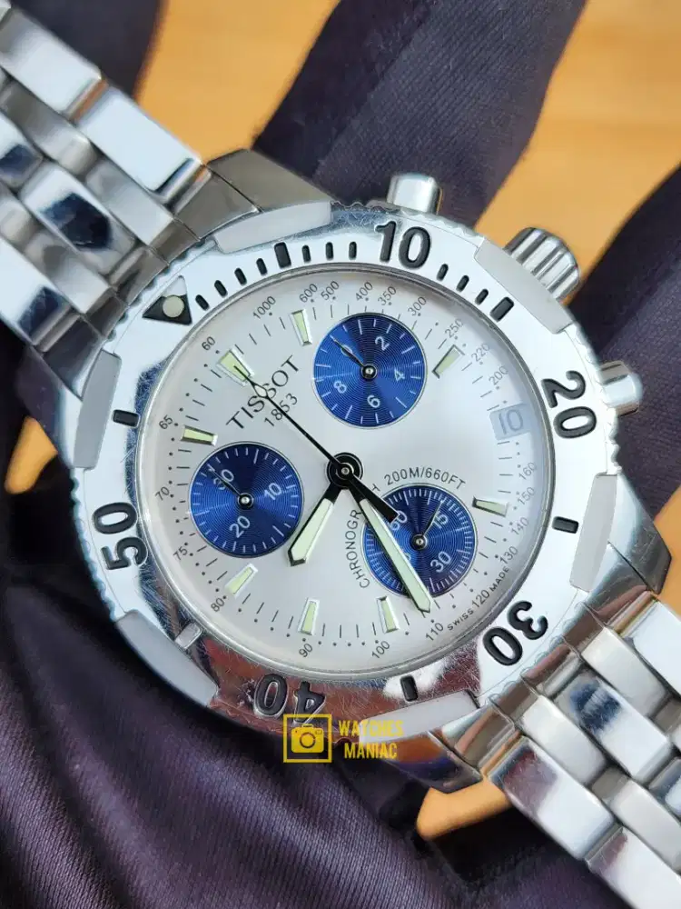 Jam Tangan Sporty Original Tis5ot PRS 200 Chronograph Swiss Made