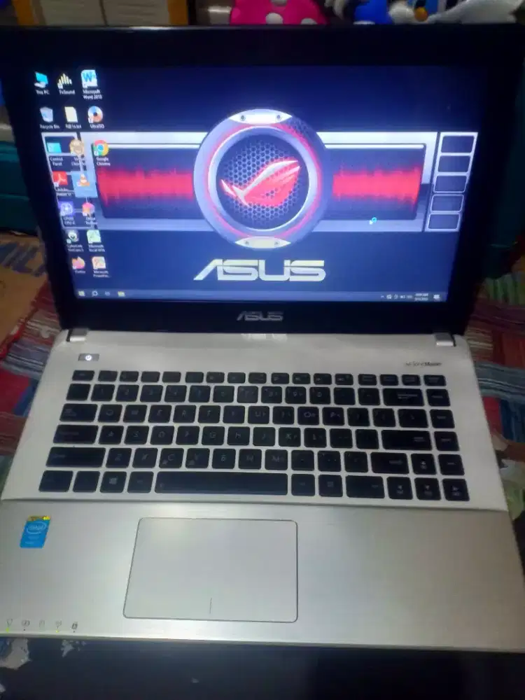Laptop Asus X450J Core i7 gen 4 Ram 6gb HDD 640gb batre 1 jam