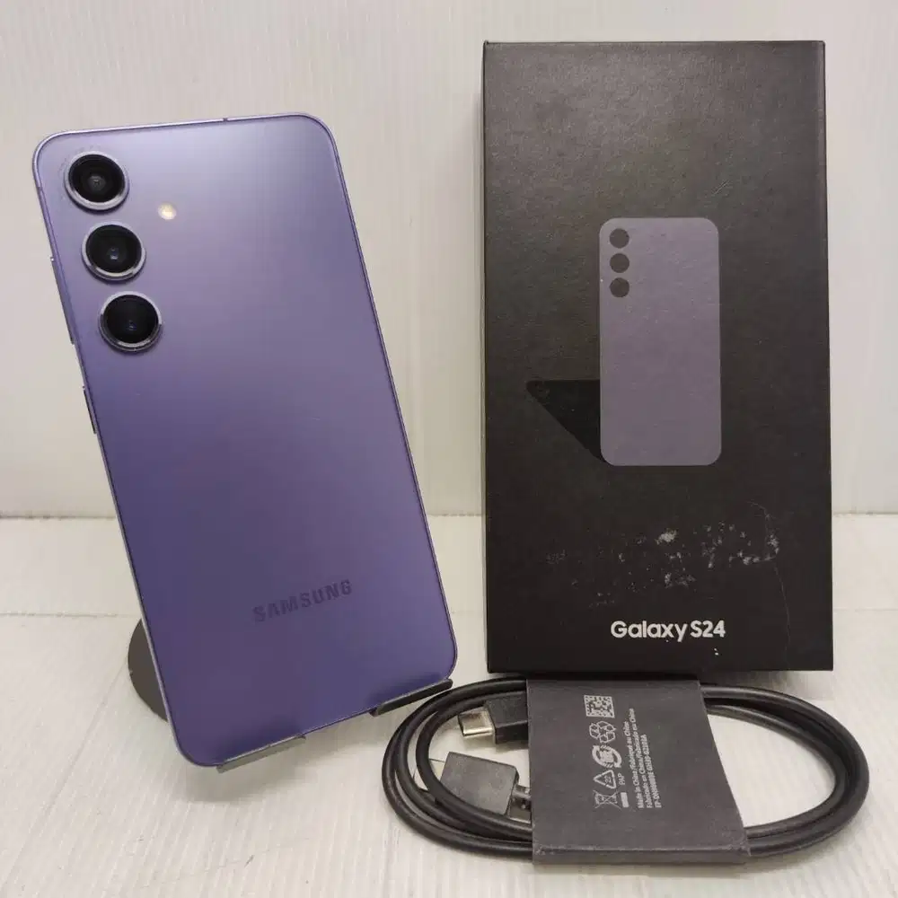 SAMSUNG GALAXY S24 5G 8/256 Violet FULLSET NO MINUS  EX SEIN  FULLSET