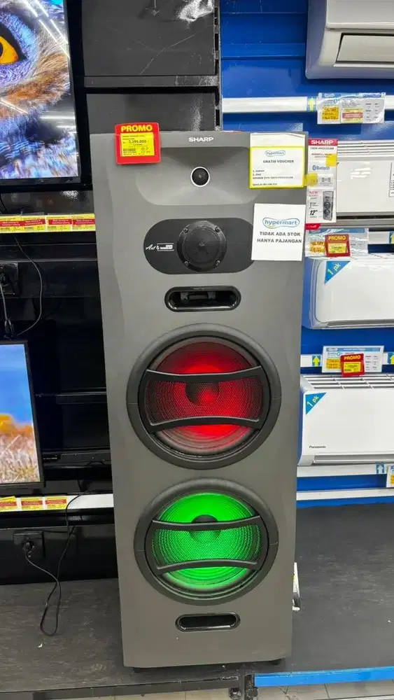 KREDIT SPEAKER SHARP BISA , SYARAT HANYA KTP