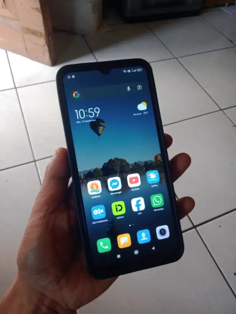 Redmi 9A  Ram 2/32GB  versi android  10 normal mulus