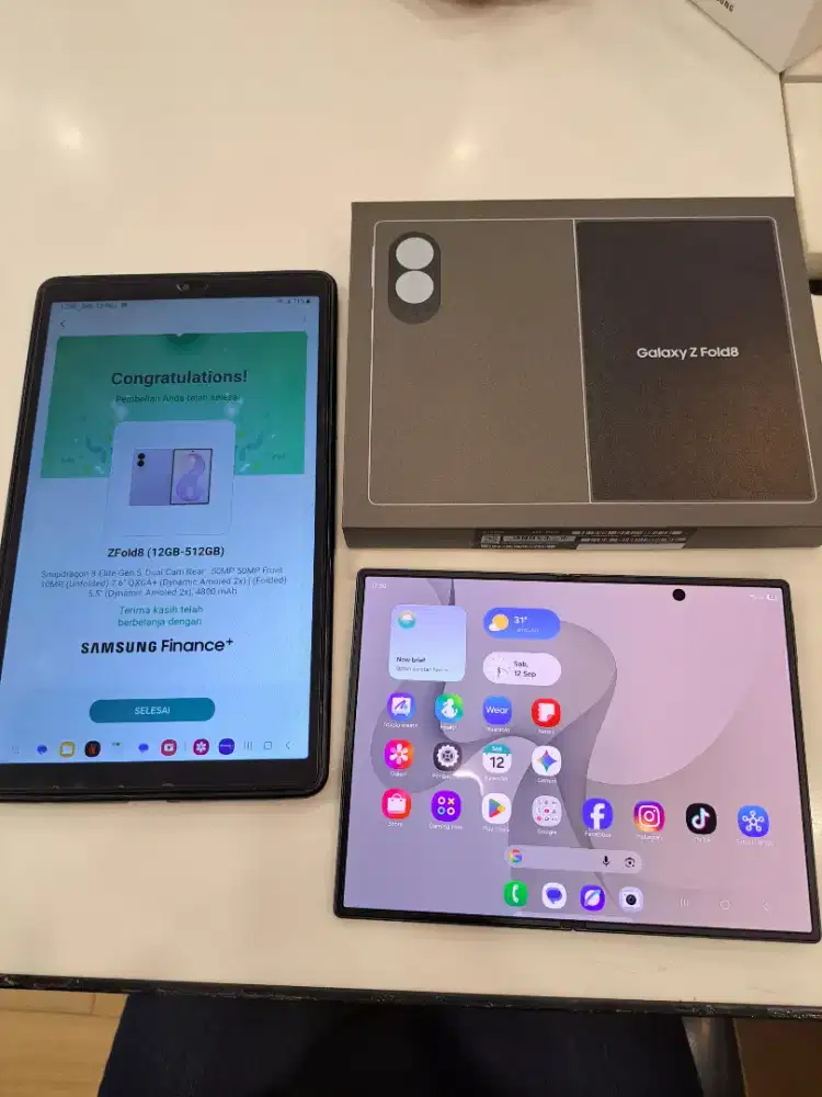 PROMO TRIPLE ZERO 0% GALAXY Z FOLD8/TEBUS MURAH 150RB TABLET & ADAPTOR