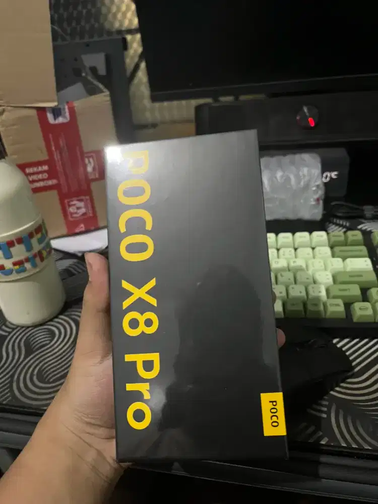 POCO X8 PRO 12/512 HITAM BARU (SEGEL)