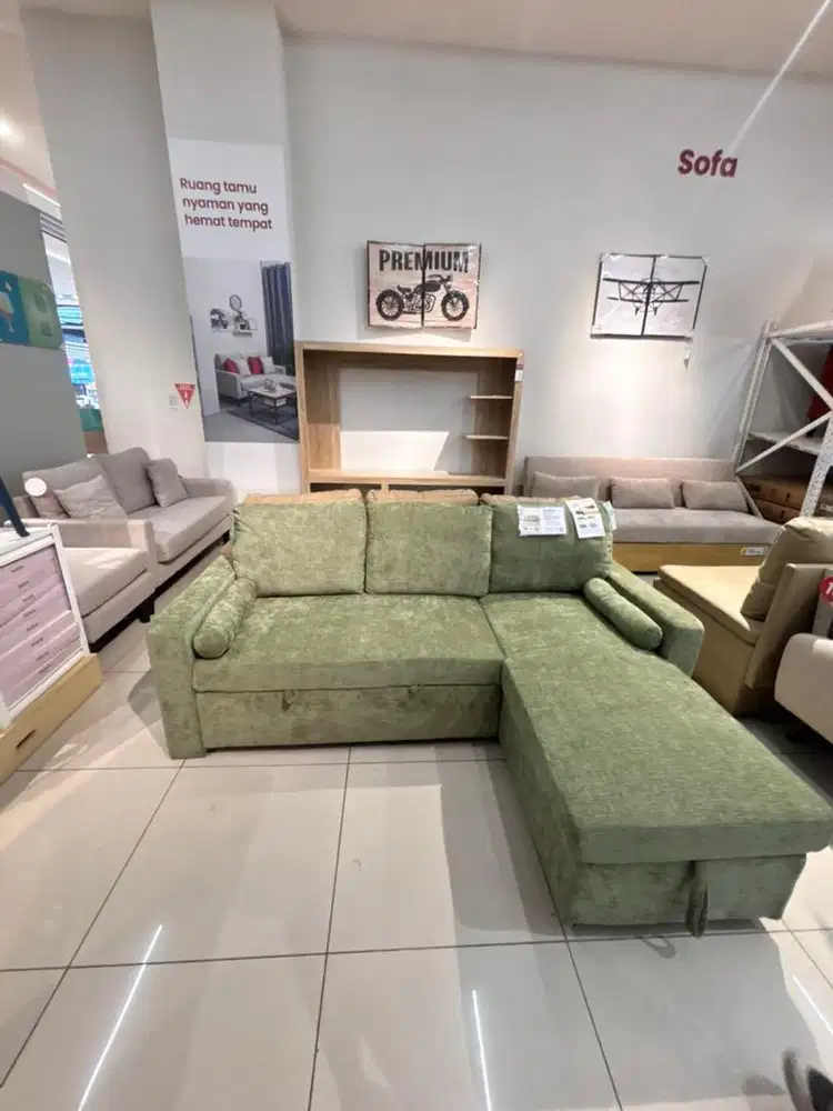 KREDIT SOFA BED BISA , SYARAT HANYA KTP