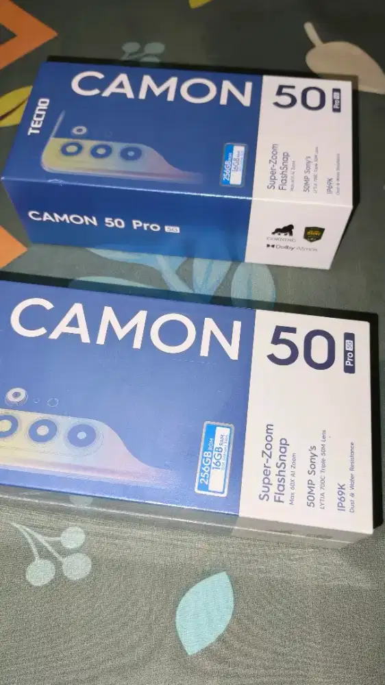 Tecno Camon 50 pro 5g 8/256 BARU