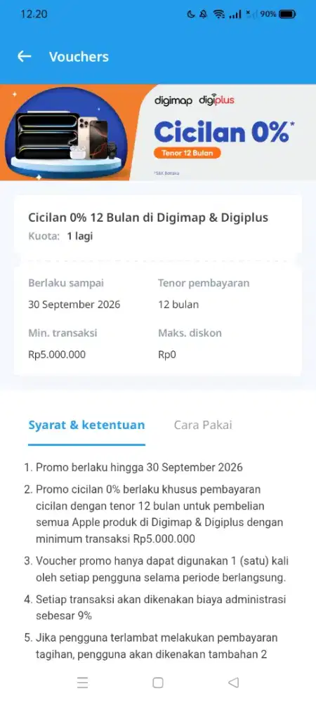Cicilan Handphone