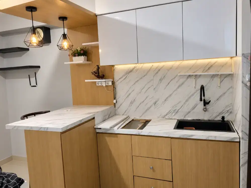Spesialis 2 Bedroom Semi Furnished Apartemen Bassura City Free IPL