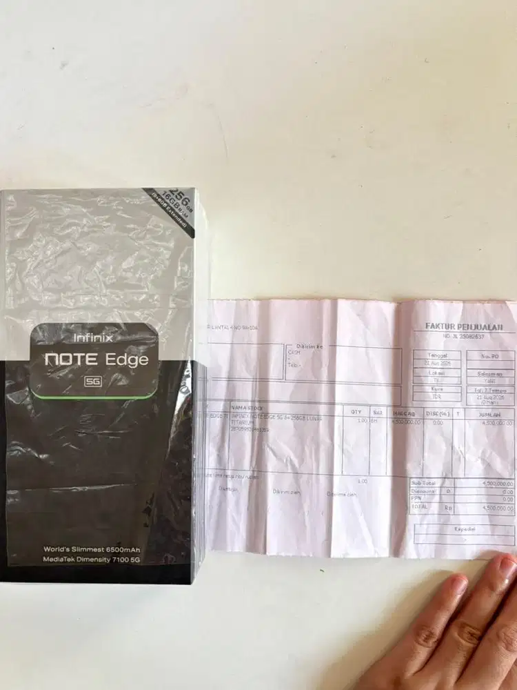 INFINIX NOTE EDGE 5G 8+8/256GB (Open Box Only)