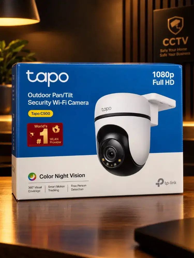 CCTV WIFI TAPO OUTDOOR C500 2MP