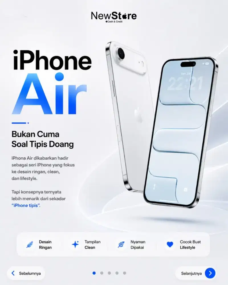 iPhone Air New Garansi iBox