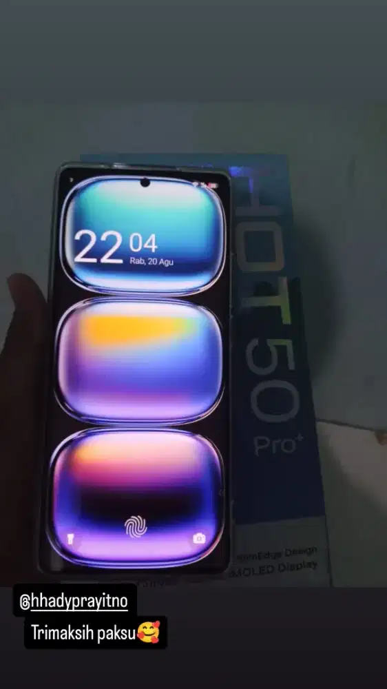 Infinix hot 50 pro+ ram8+5