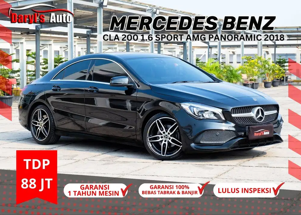 2018 Mercedes Benz CLA 200 CLA200 Sport AMG Panoramic sunroof tdp88jt