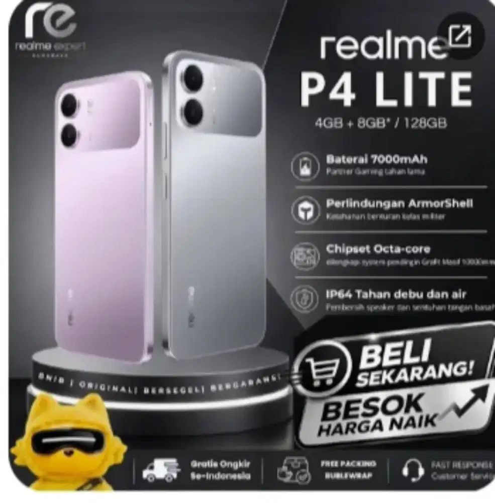 Hp realmi p4lite