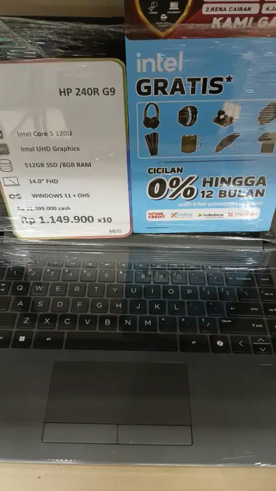 Laptop Hp 240R 69 Promo Cicilan Tanpa Kartu Kredit