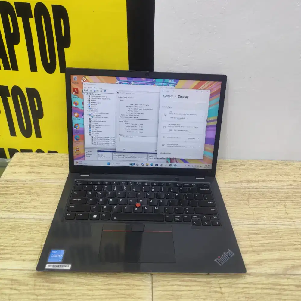 Laptop Lenovo Tinkpad L13 Gen 3 Core i7-1255U Ram 16gb Ssd 512gb