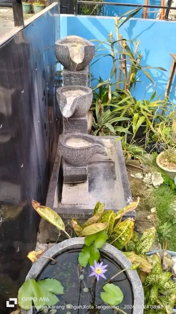 DIJUAL AKSESORIS UNTUK TAMAN AIR MANCUR 3 POT