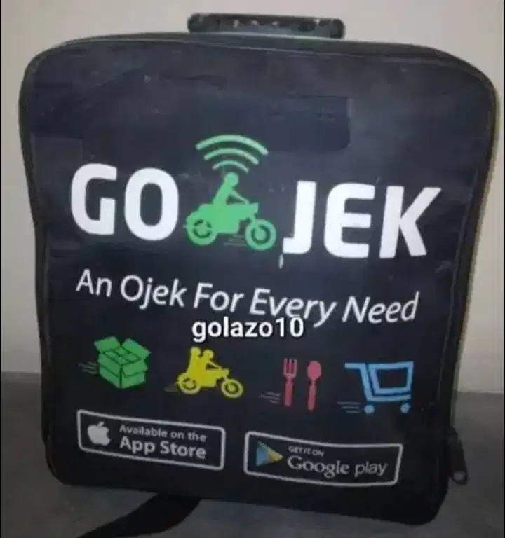 Tas Cooler Bag Food Makanan Ransel Ojol Ojek Bukan Selempang Sling