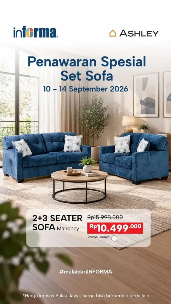 Sofa set brand Asley