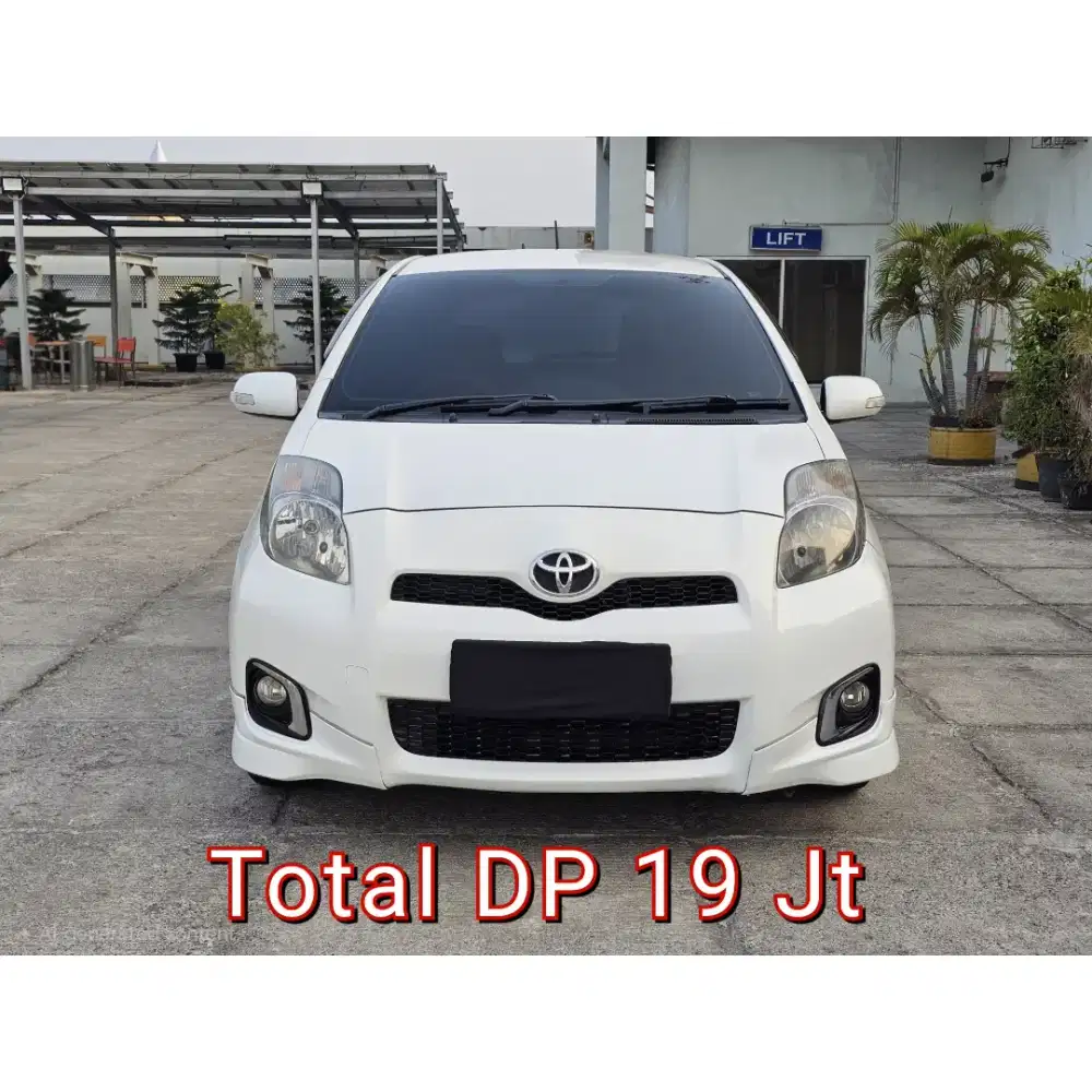 [TDP 19 Jt]Toyota Yaris 2013 S limited  AT Nego Cash kredit