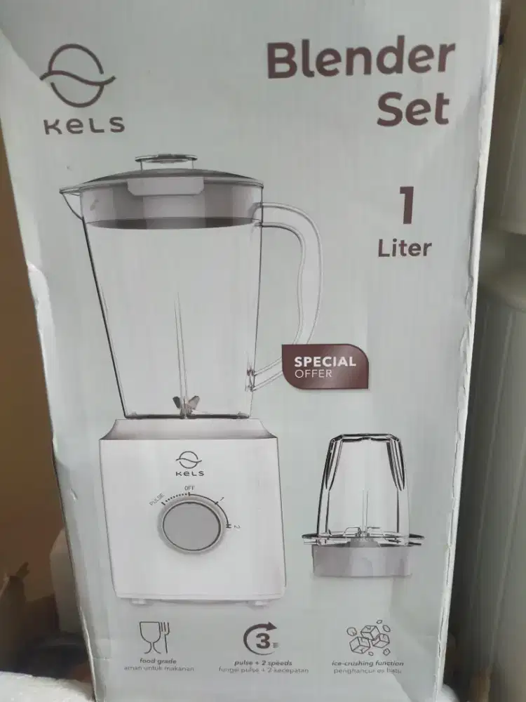 Blender Set Merk Kels uk.1 liter