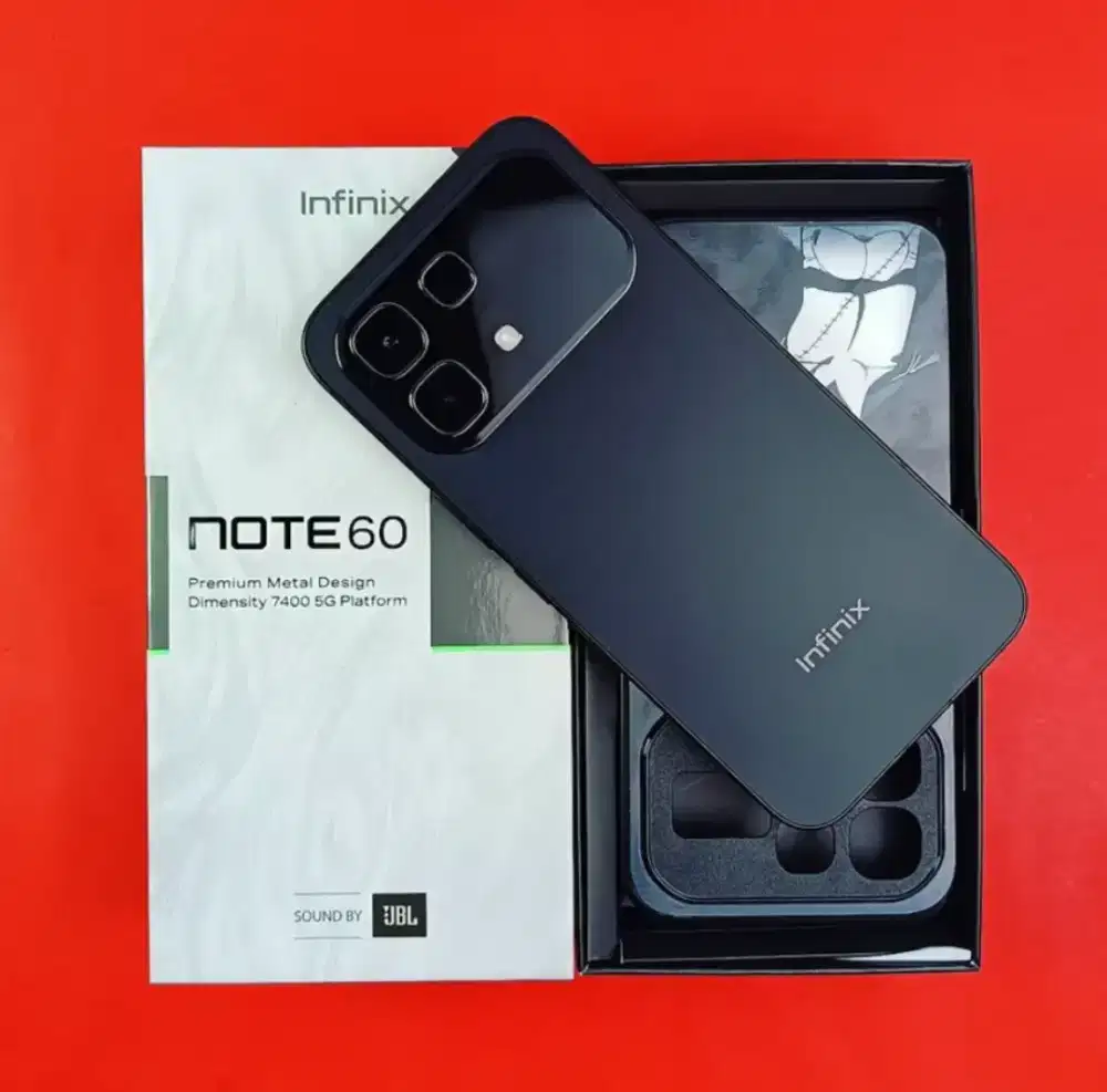 INFINIX NOTE 60 16/256 GB

Baru buka box, fullset, mulus tanpa lecet