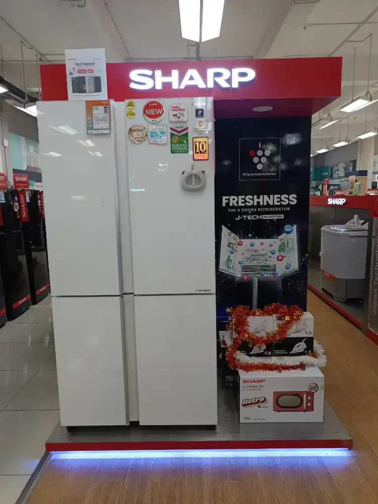 KULKAS SHARP 4 PINTU