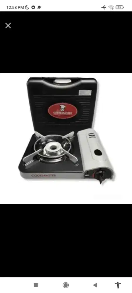 Kompor Potable Cookmaster CM 249PF