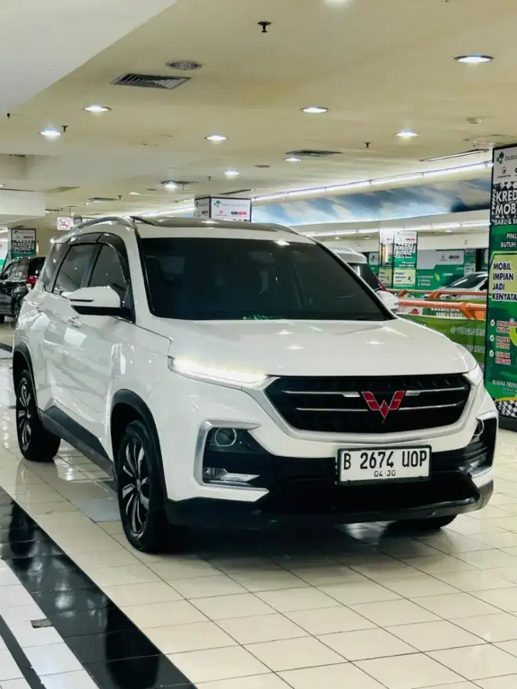 Wuling Almaz T Lux Exclusive 1.5 Turbo CVT 2020 Putih Matic / AT SUPER