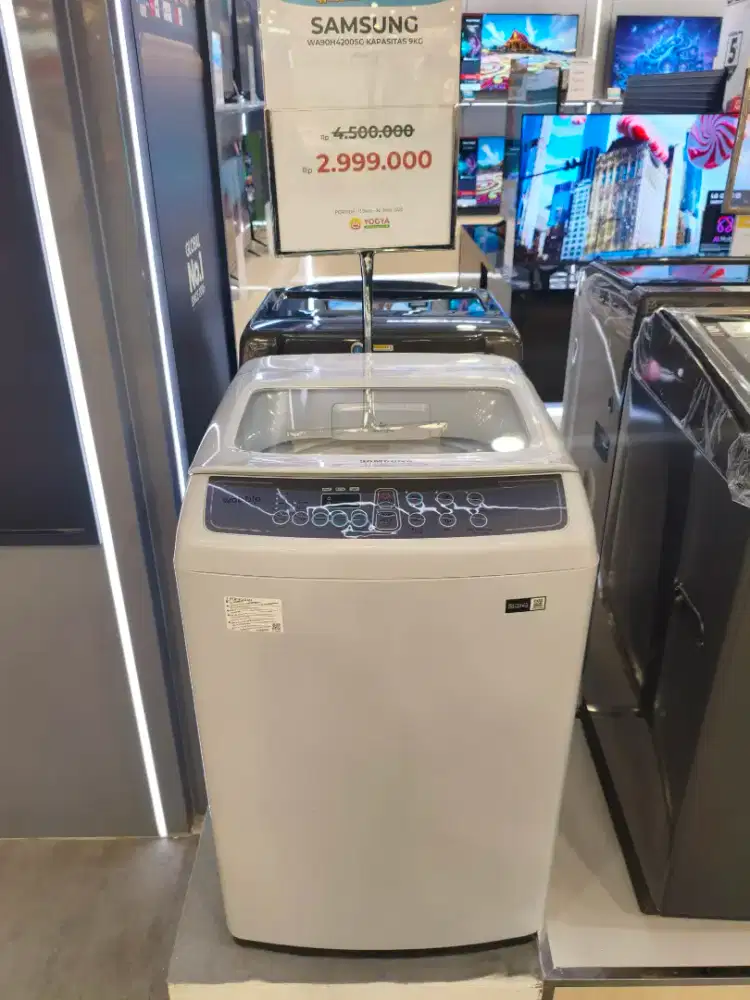 Cash & Kredit Mesin Cuci SAMSUNG WA90H4200SG 9kg