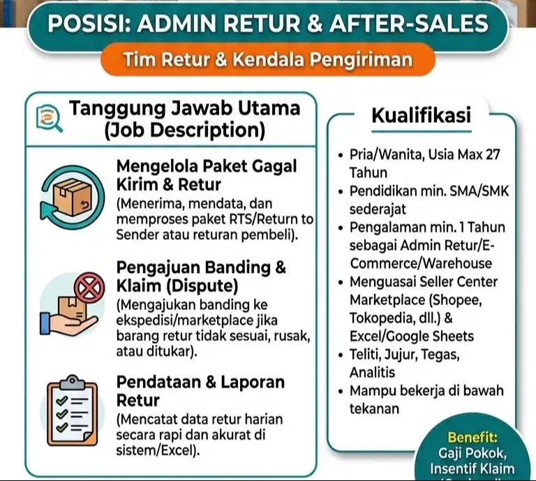 Admin Retur Online Shop