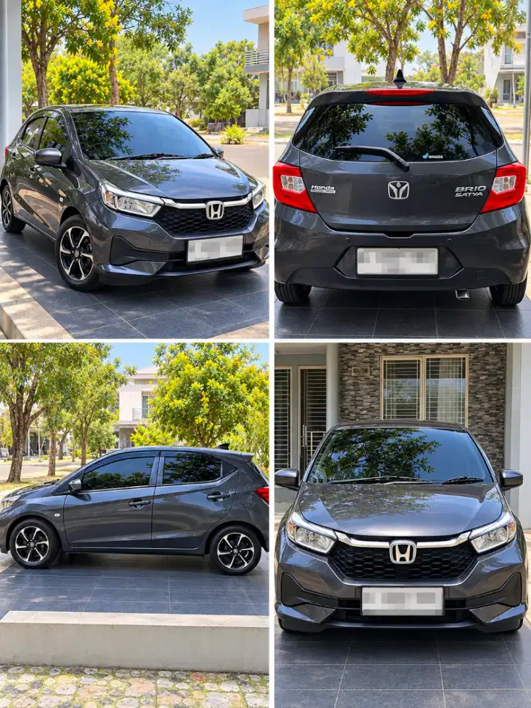 Honda Brio Satya E CVT 2024 KM 22 Ribu Istimewa